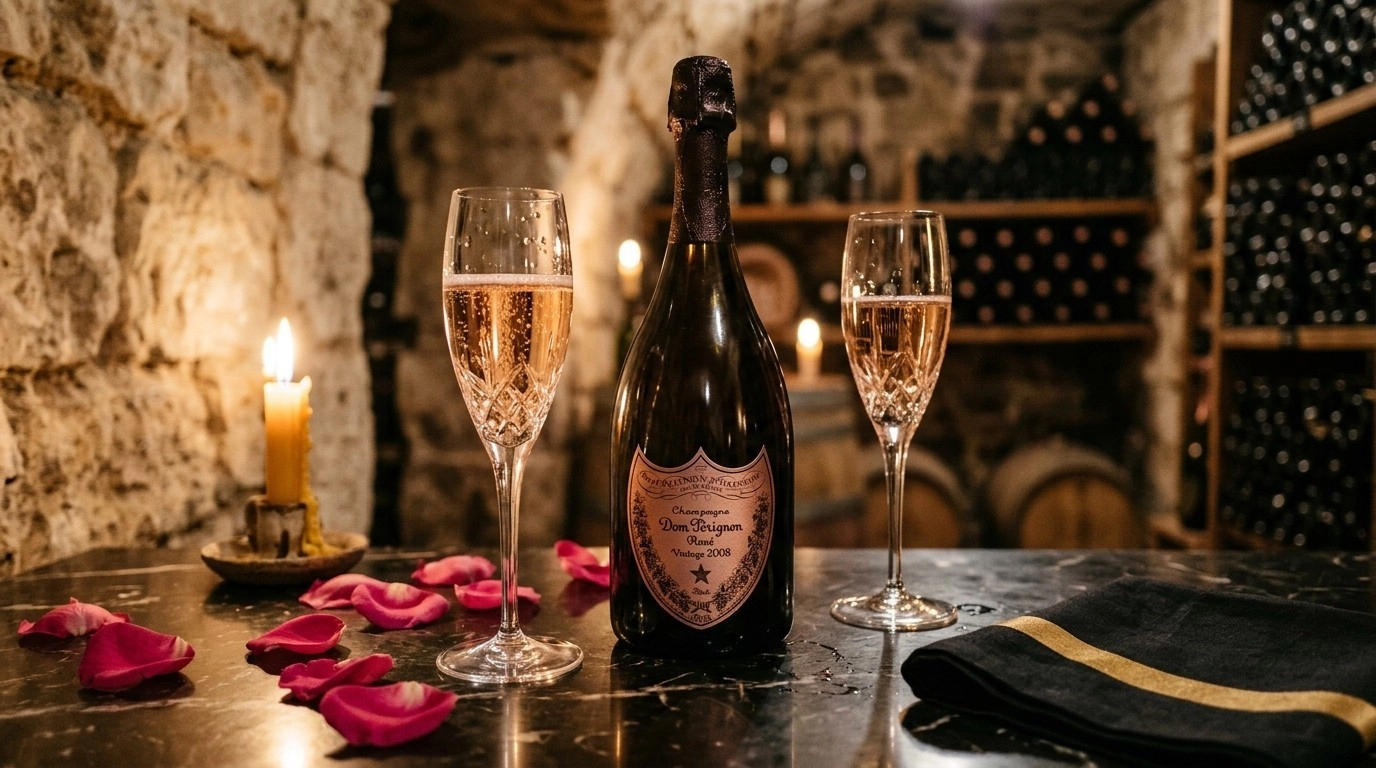 Dom Pérignon Rosé: șampania roz care a rescris regulile jocului
