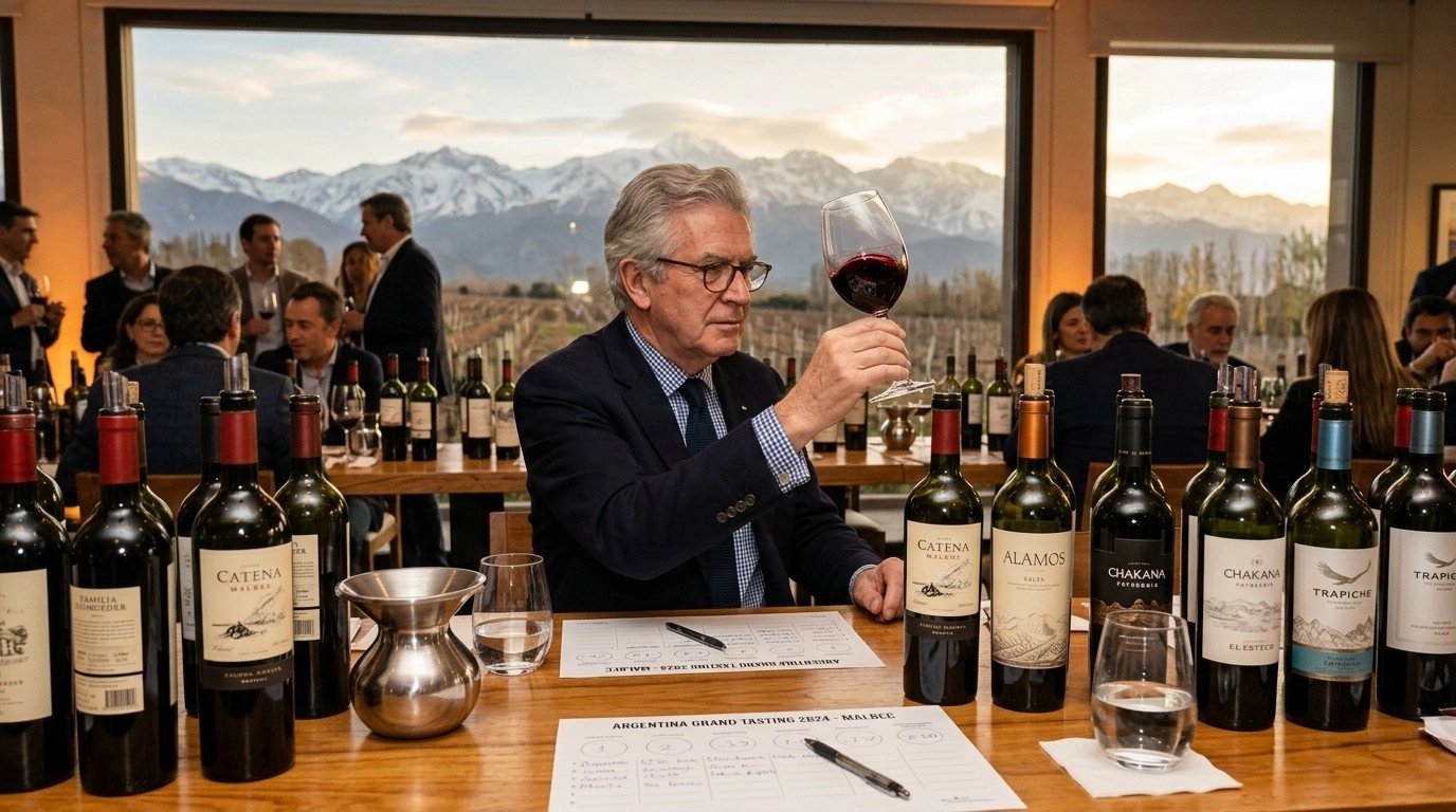Tim Atkin MW din nou în Argentina: degustarea anului