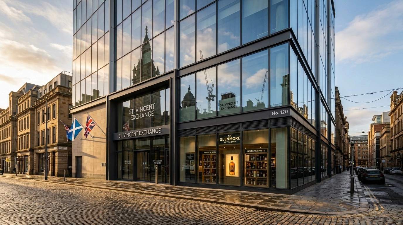 CVH Spirits se mută la Glasgow: un nou sediu în centrul orașului