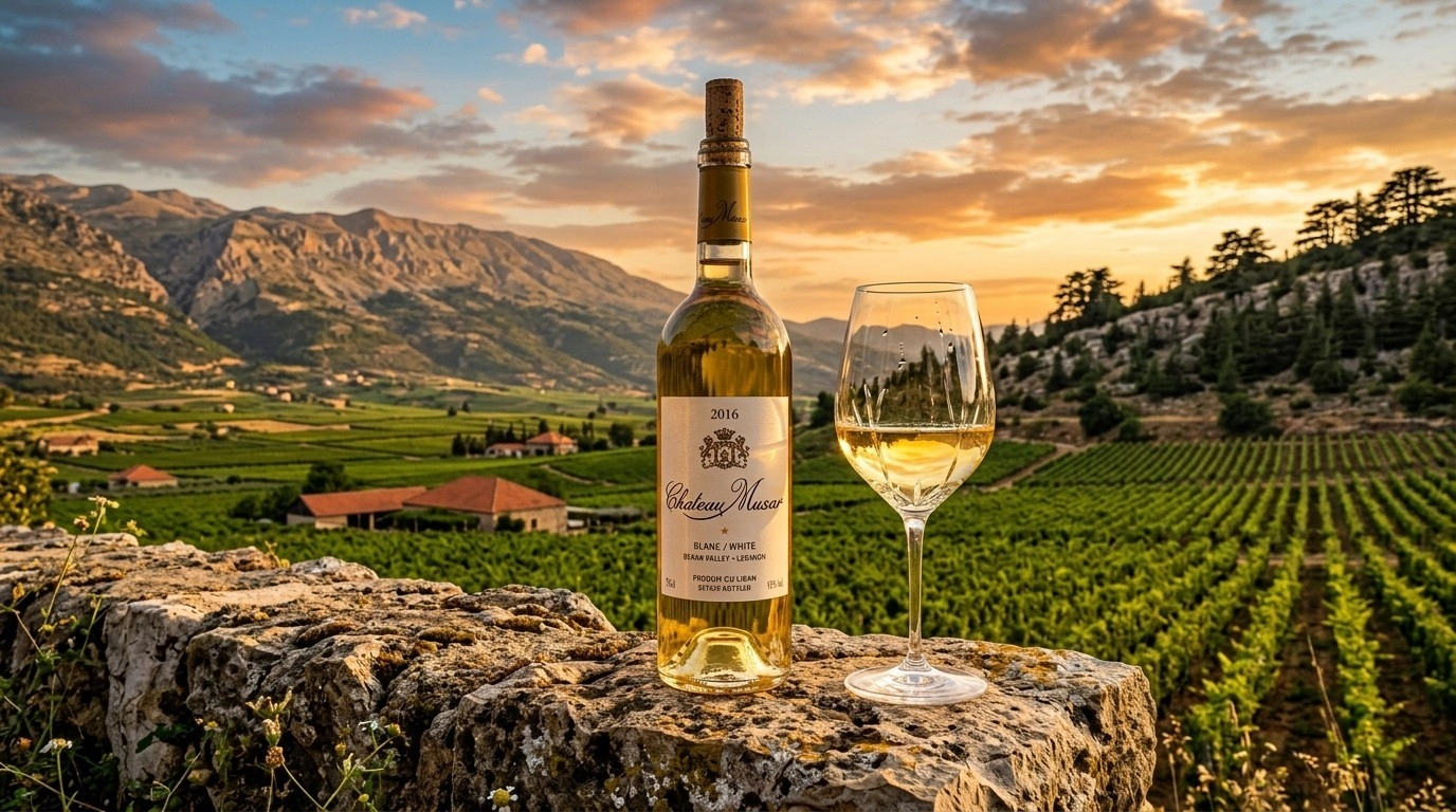 Château Musar White: vin alb din Liban care rescrie regulile vinificației