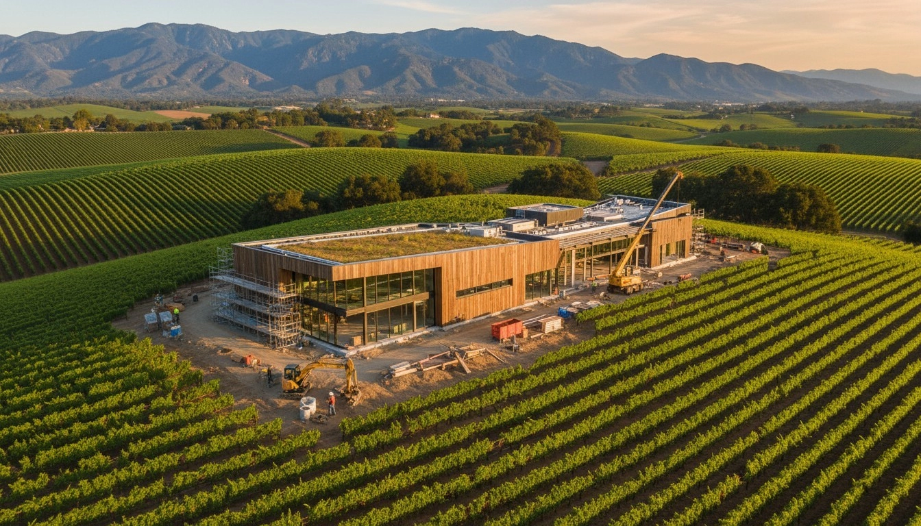Napa Valley construiește un centru de vinificație numit după Patrick Foley